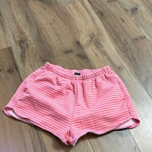 Wild Fable Pink and White Striped Shorts